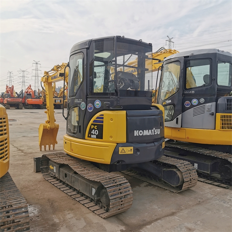 4 Ton Mini Second Hand Komatsu PC40MR Excavator 26.1KW