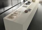 Non Slip Quartz Table Top Glass Vanity Top Porcelain Vanity UV Cutting