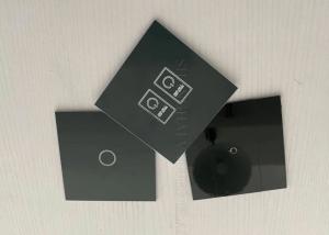 Quality SGS Curved 0.5mm Tempered Ceramic Printed Glass Ultra Clear wholesale
