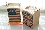 jute clothes store receive cube storage basket, Toys,Shoes,Clothes Organizing
