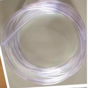 Quality 3.5mm 0.5mm Clear Flexible Plastic Tubing , Polyvinyl Chloride High Pressure Flexible PVC Pipe wholesale