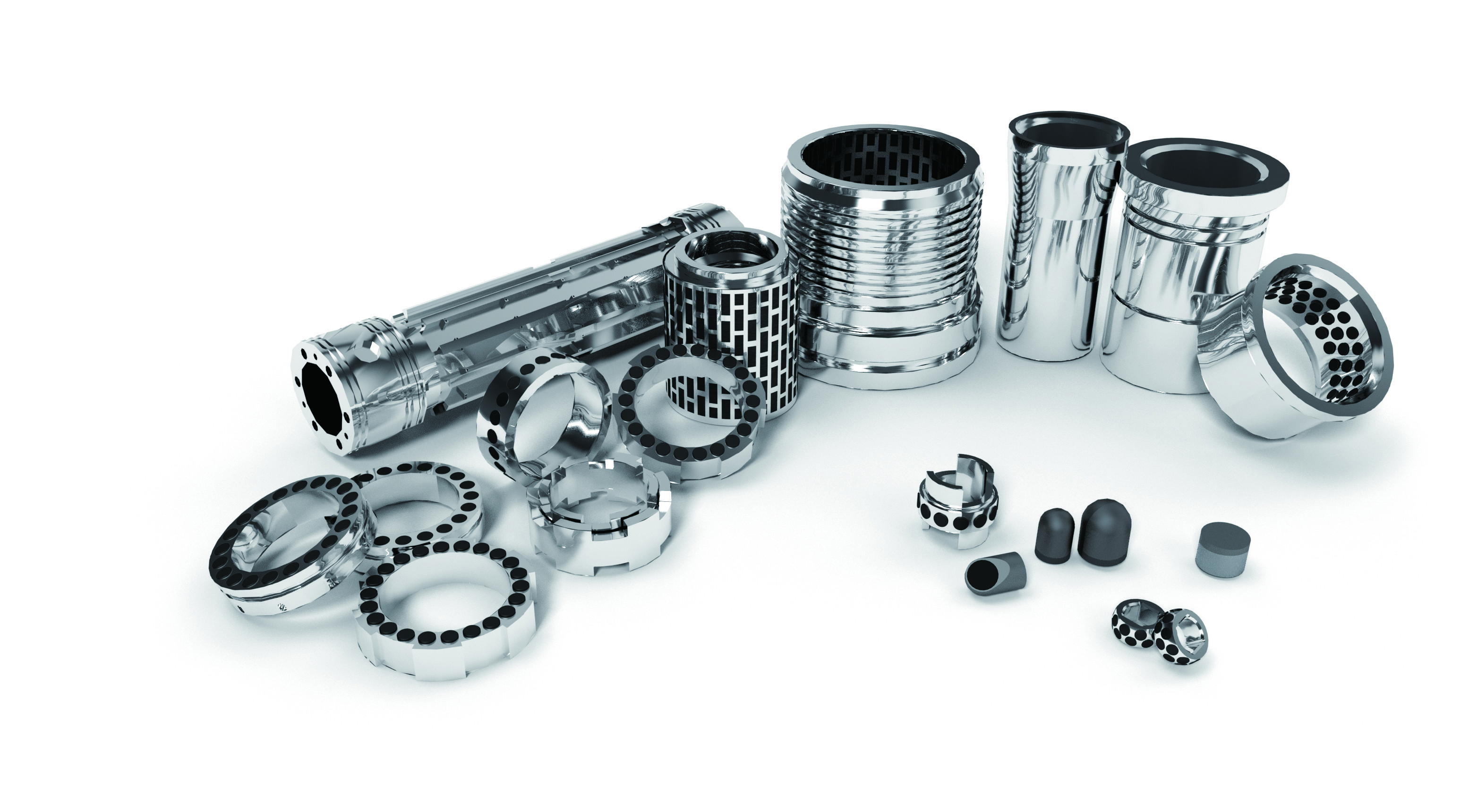 Diamond Bearing PDC Radial Bearing With Highly Resistant To Abrasion