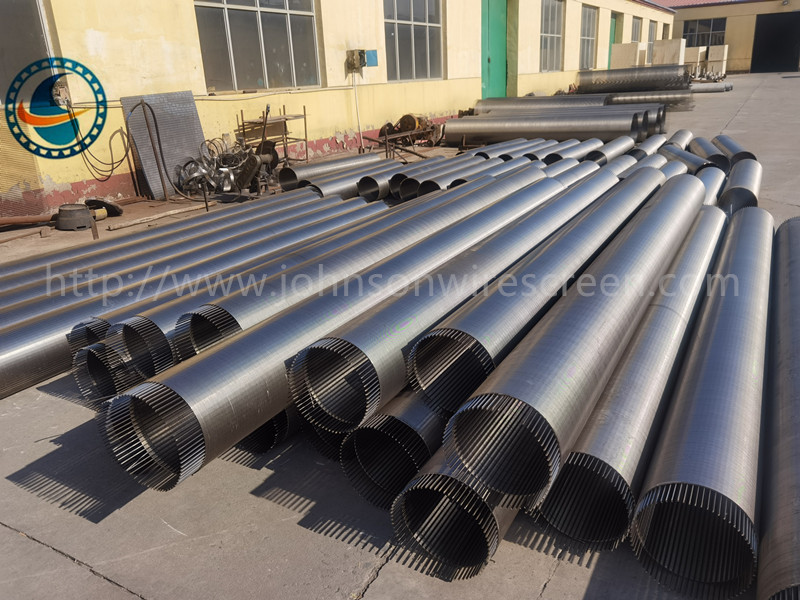 Stainless Steel Rod Based Continuous Slot Wedge Wire Screen Filter
