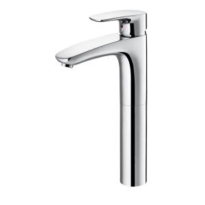 Quality F1L9028C Single Handle Basin Mixer Faucet , Brass Chrome Tall Basin Mixer Tap wholesale