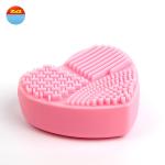 Household Items Dish Wash Scrubber , Heart Shaped Dish Cleaning Brush