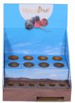 OEM ODM Retail Cardboard Countertop Displays Stands PMS Patont Printing