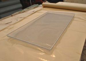 Quality Food Grade SS Oven Wire Mesh Tray For Food Baking , Polishing Processing wholesale