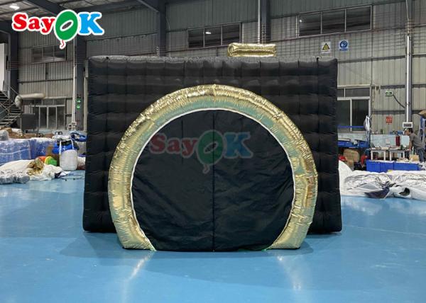 Inflatable Photo Booth Hire Anti - Water PVC Or Oxford Black Inflatable Photo