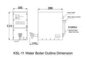 Quality 400Hz 5W Airplane Food Trolley Water Boiler , Airplane Drink Cart wholesale
