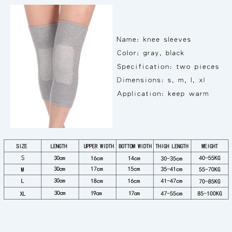 Extensible Thickened Thermal Knee Support Sports Knee Pads Leg Warmers Leg Sleeves