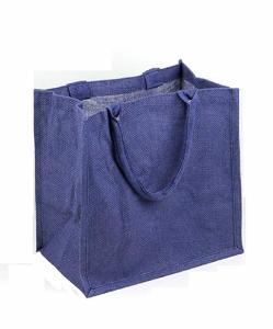 Quality Natural Jute / Burlap Tote Bags With Handles , Custom Event Tote Bags wholesale