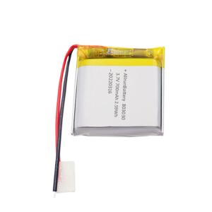 Quality Powerful Medical Lithium Battery Rechargeable 3.7 V 700mAh LiPo Battery wholesale