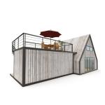 EU Modern Design Wooden Container House for Couples' Holiday or Hotel Main
