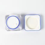 Double Walled Empty 30g 50g Acrylic Square Face Cream Jar with Professional