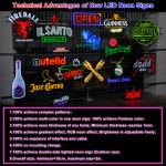 Satom Hookah Cream Chewing Tobacco Cigarette Neon Sign