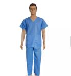 Protective Disposable Scrub Suits For Hospital Nursing Patient