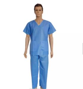 Quality Protective Disposable Scrub Suits For Hospital Nursing Patient wholesale