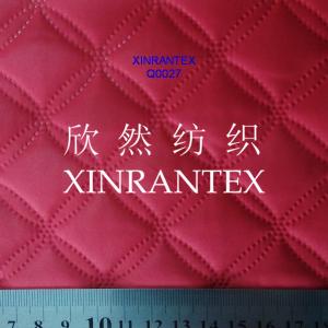 Quality Q0027 polyester quilting fabric design wholesale
