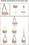 Stylish Designer Small Quilted Crossbody Bag For Women