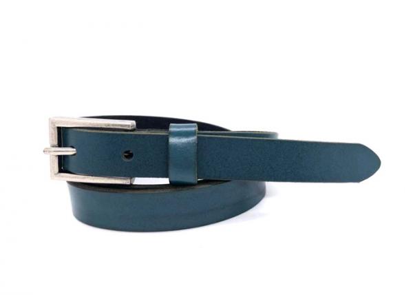 Cheap Blue Thin Retro 130cm Women Skinny Leather Belts for sale