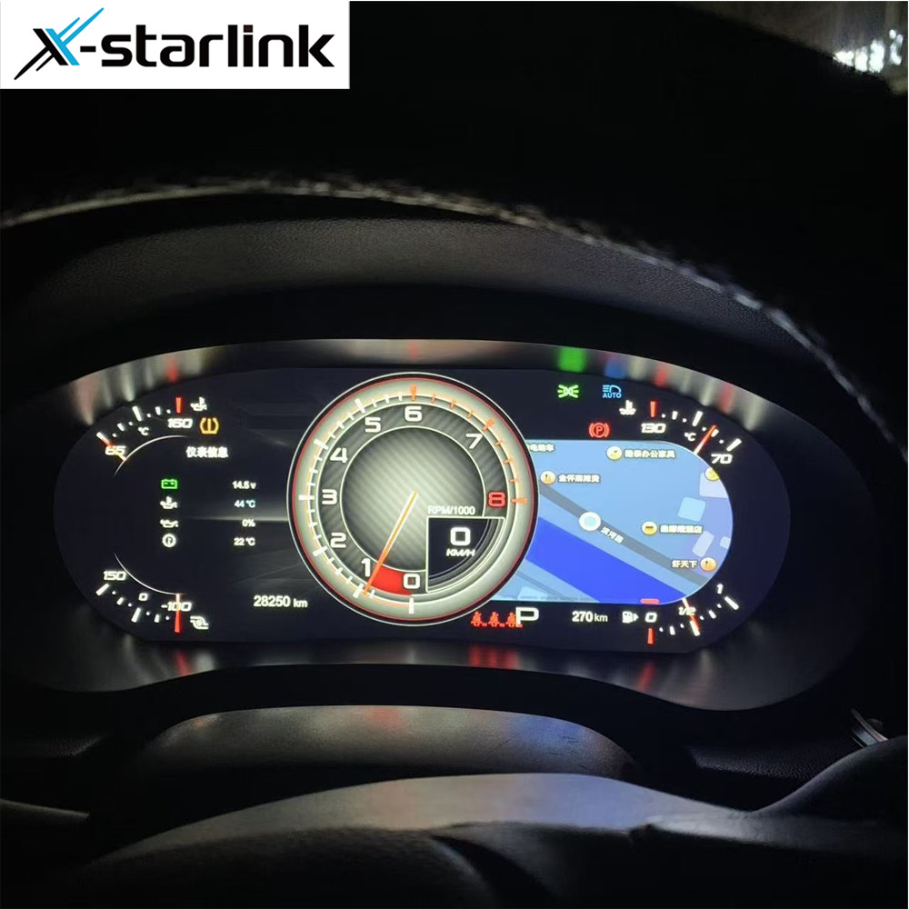 Linux System LCD Speedometer Intelligent Digital Cluster For Chevrolet 6th Camaro 2015-2023