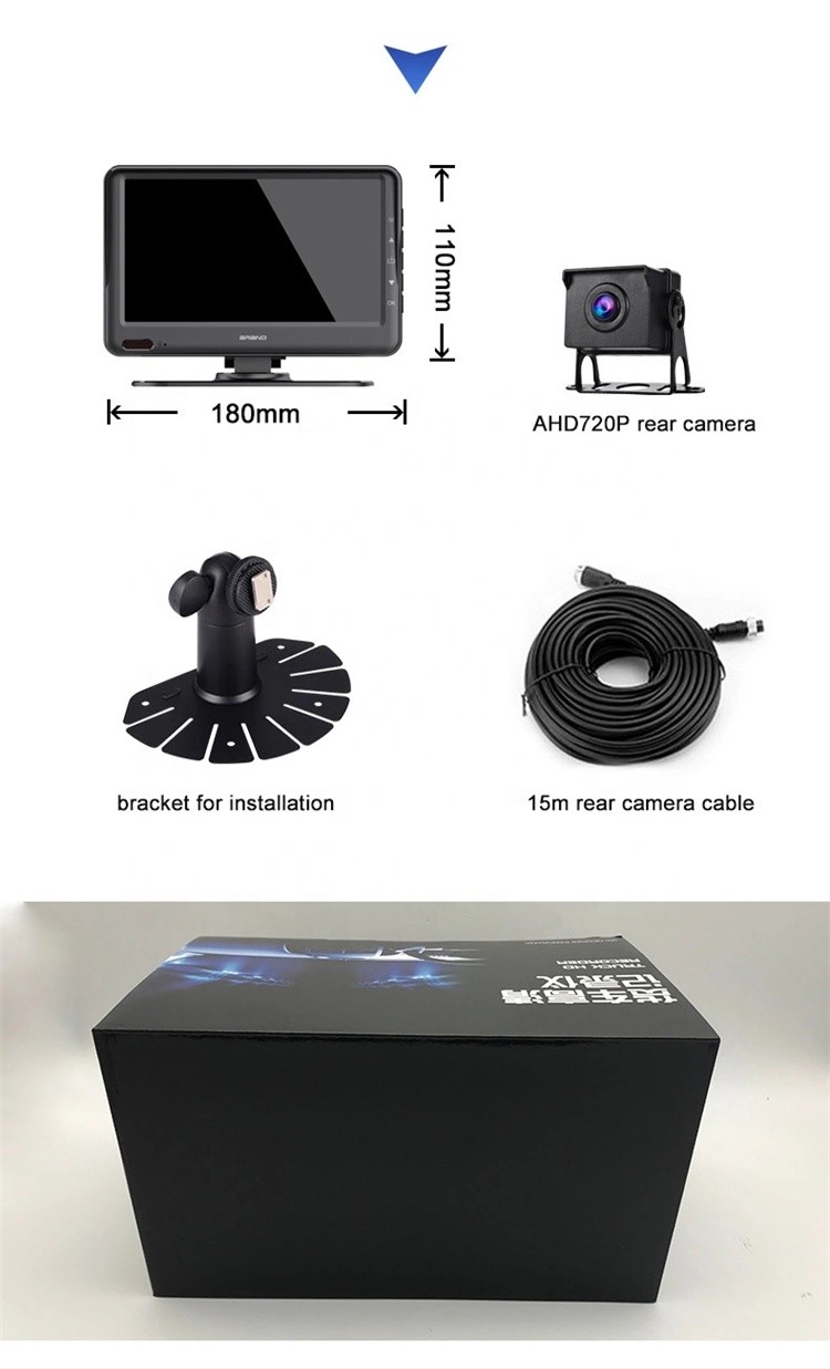 ODM BT Advanced Portable Car Camera HD 1080P Camcorder With Parking Monitor