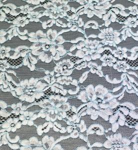 Quality Cotton Nylon Cord Lace Fabric floral flower pattern for garmen wholesale wholesale