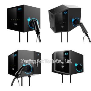 Quality Wall Mounted 22KW 400V EV Charger Point , 3 Phase Level 2 EV Charging Station wholesale