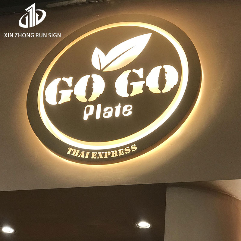 Best Sellers Restaurant Cafe Led Illuminated Sign Stainless Led Light Box