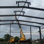 Sturdy Prefab Steel Building Factory , Modern Prefab Steel Structure Building
