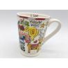 Buy cheap Decal Finishing Ceramic Houseware Hand Painted Ceramic Mugs 10oz 12oz 14oz 16oz from wholesalers