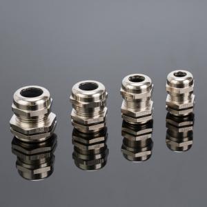 Quality Extra Large NPT Brass Cable Gland Nickel Plated IP68 M100*1.5mm wholesale