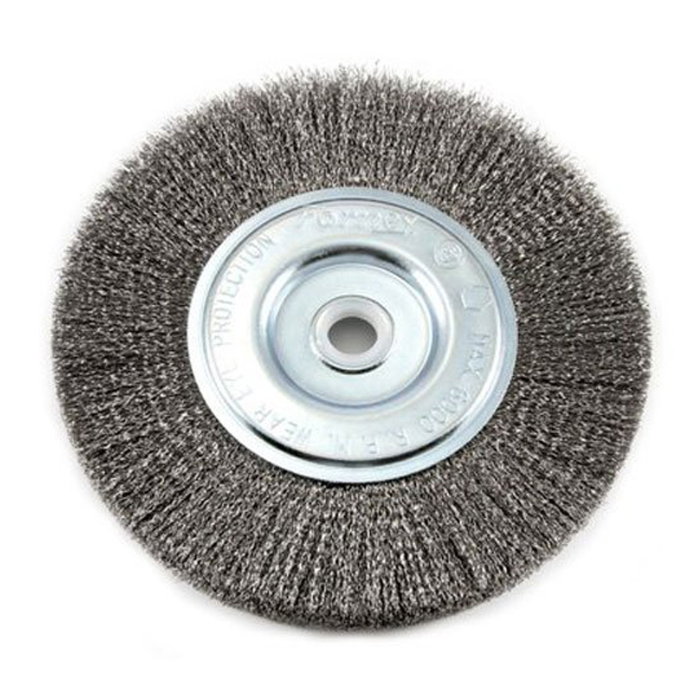 Metal Polishing Stainless Steel Rotary Wire Brush Wear Resistant For Removing Rust