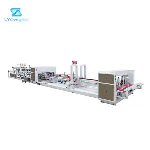 Quality 130m/min Jumbo Up Folder Gluer Machine For Corrugated Carton Box Packaging wholesale