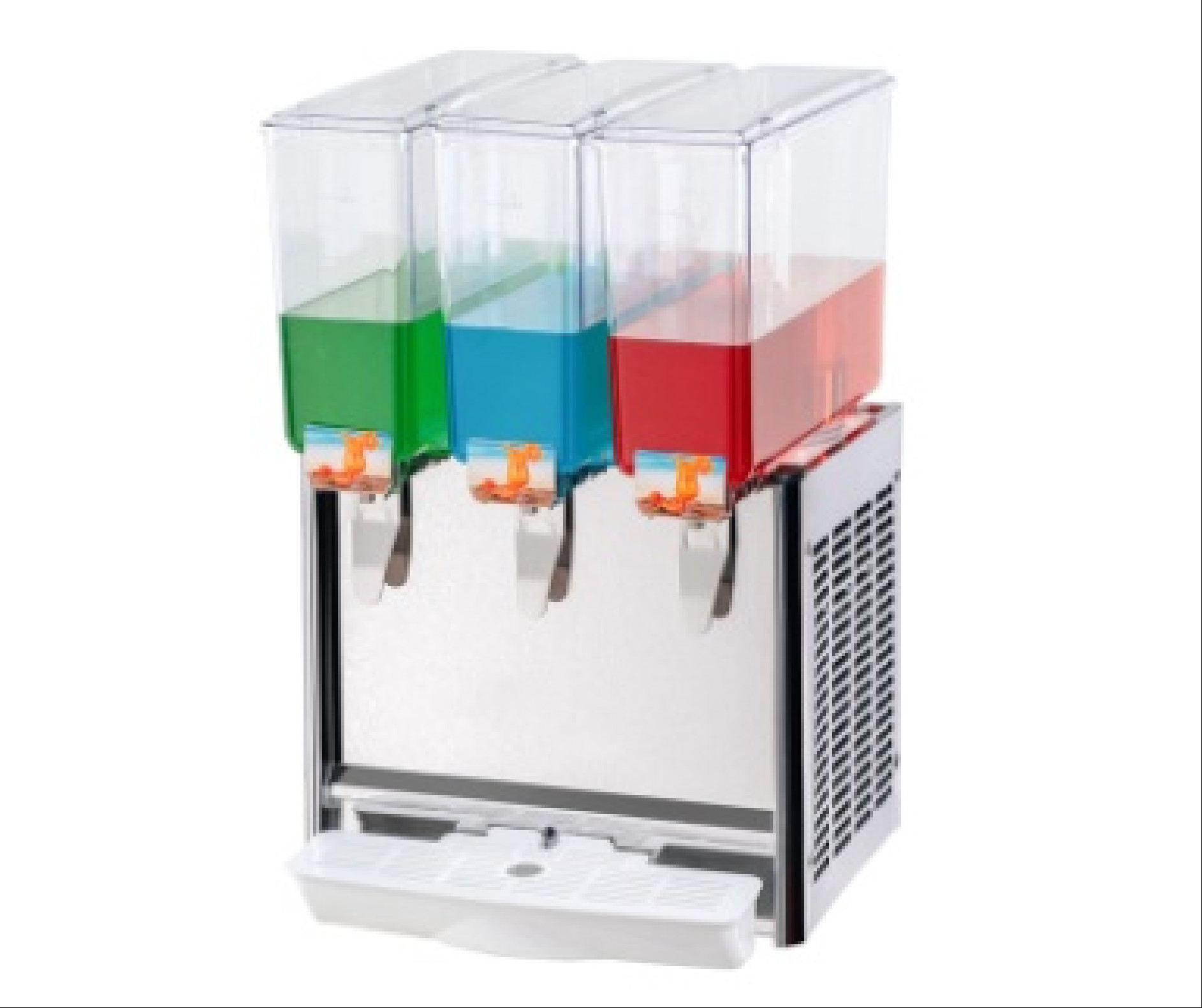 Stainless Steel Refrigerated Juice Dispenser Machine For Cold Drink 280W