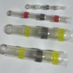 PE Yellow Heat Shrink Connectors Waterproof 10awg Solder Butt Splice