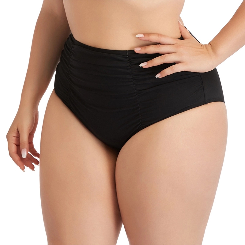 Breathable Womens Cotton Stretch Panties Plus Size Multicolor Staticproof