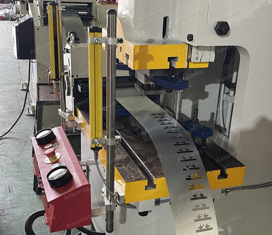 Metal Switch Electrical Box Fully Automatic Pneumatic Punching Production Line Without Manual Labor