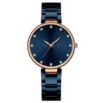 32mm Green Dial Temperament Stainless Steel Quartz Watch Waterproof Commemorativ