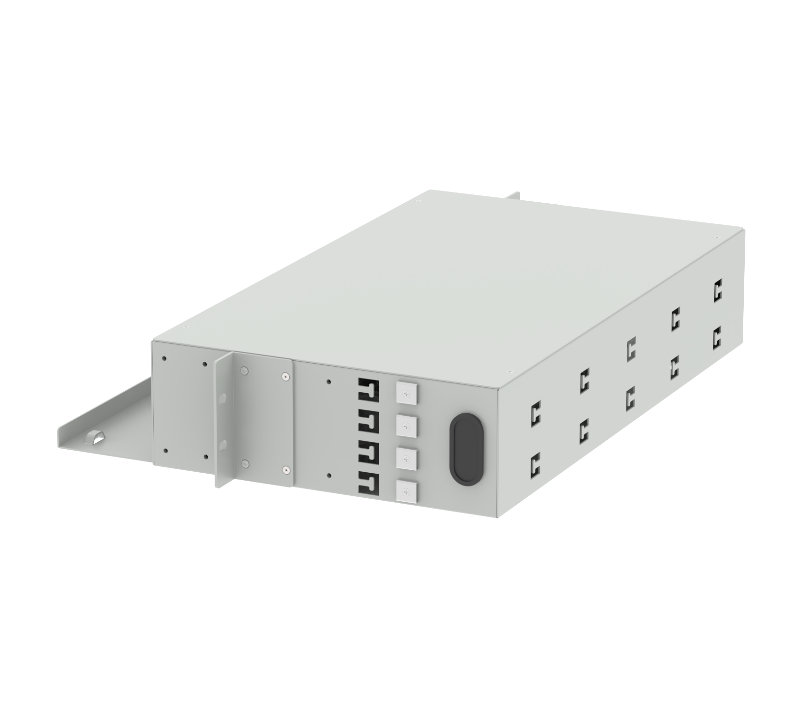 48 Ports SC UPC Optical Distribution Frame 19 Inch Patch Panel for FTTX ODN Network