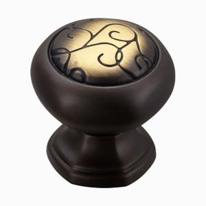 Quality Knob Cupboard Interior Brass Cabinet Pull Handles Window Door Round Kitchen Knobs wholesale