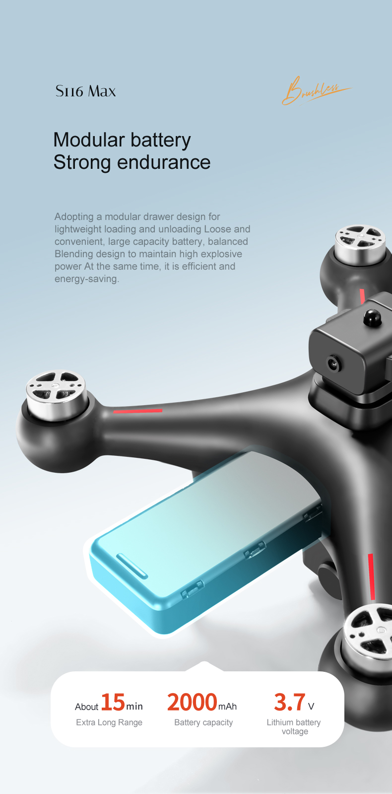 4K HD Dual Camera Foldable Quadcopter Helicopter with Obstacle Avoidance and Remote Control Professional Portable Drones