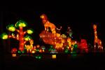 Traditional Fabric Chinese Lanterns For Carnival / Folk - Custom Activities