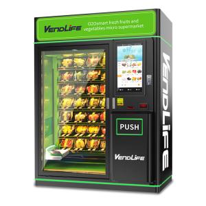 Quality Multimedia Screen Fresh Food Vending Machines wholesale