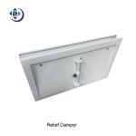 Clean Room Relief Damper , Pressure Damper For 2" Sandwich Panel