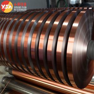 Quality Double Sided Copper Color AL+PET Mylar Laminating Aluminum Foil wholesale