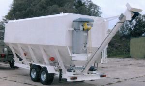 Quality Steel Mobile Cement Silo Horizontal Cement Silo 400 C 600 C F 800 C F wholesale