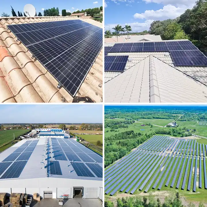 Promotion 550W Bifacial N Type Mono Solar Panel for Photovoltaic System
