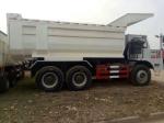 6x4 50 Ton Mining Dump Truck With Single Sleeper Cab And Manual 10 Speeds Gear