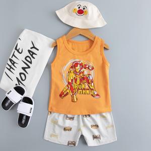 Quality Home Cartoon Printed Nightwear / Pyjamas Age 9 versatile design For 145cm height wholesale